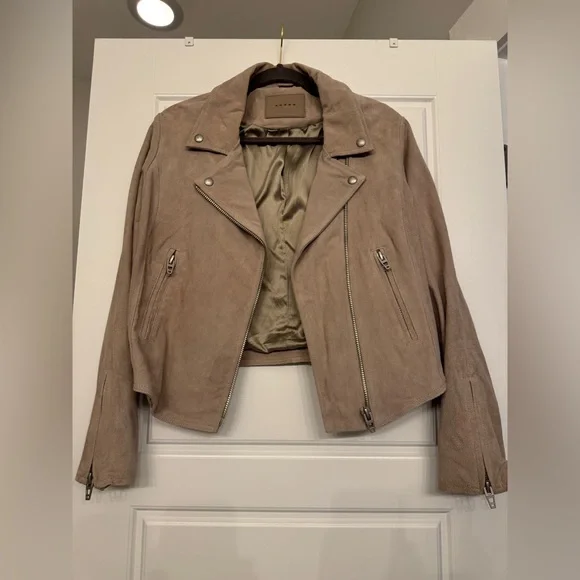 Blank NYC Tan Suede Jacket - Picture 1 of 2